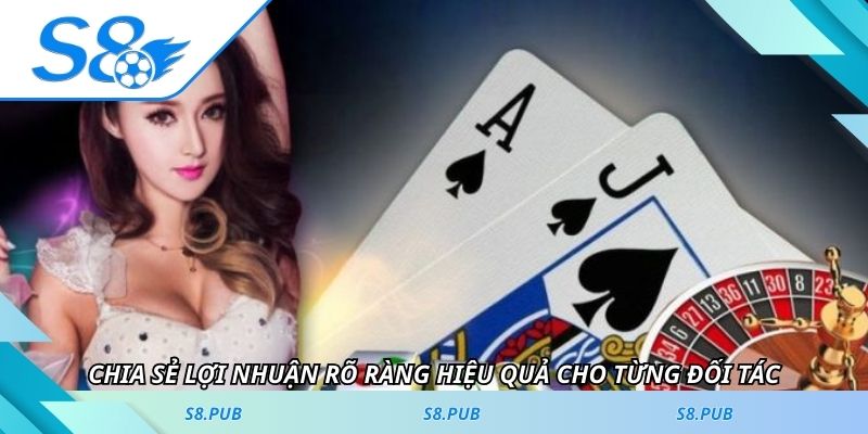 Chia sẻ lợi nhuận rõ ràng hiệu quả cho từng đối tác