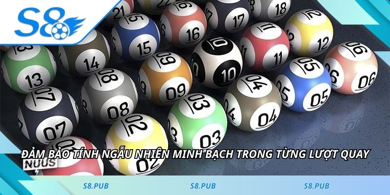 Đảm bảo tính ngẫu nhiên minh bạch trong từng lượt quay