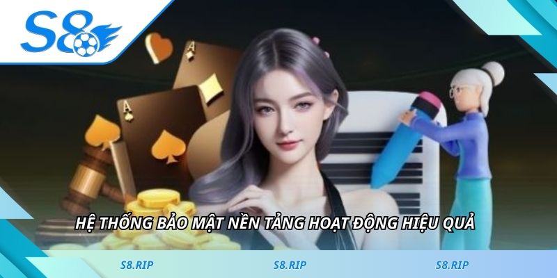 Hệ thống bảo mật nền tảng hoạt động hiệu quả