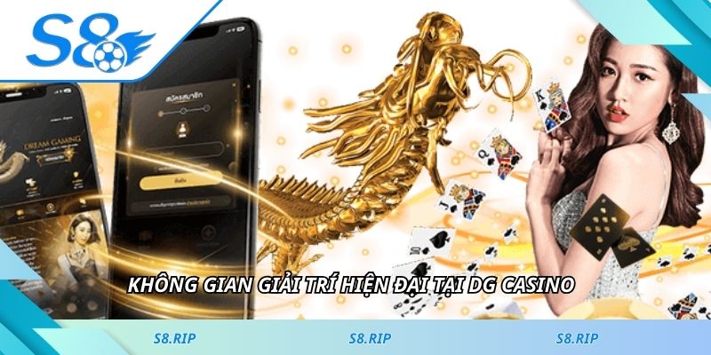 Không gian giải trí hiện đại tại DG casino