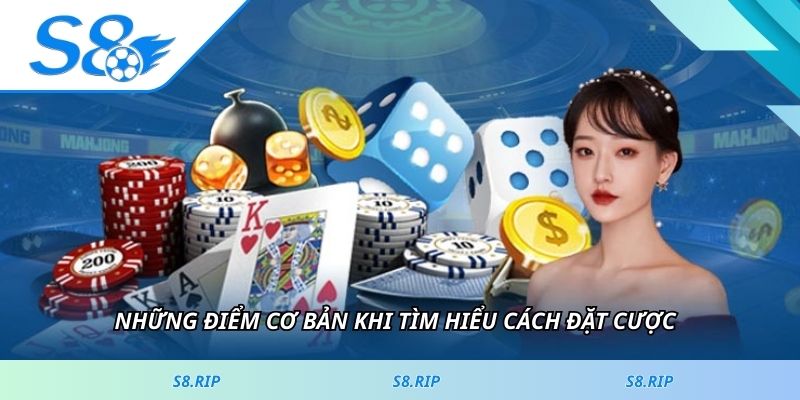 Những điểm cơ bản khi tìm hiểu cách đặt cược