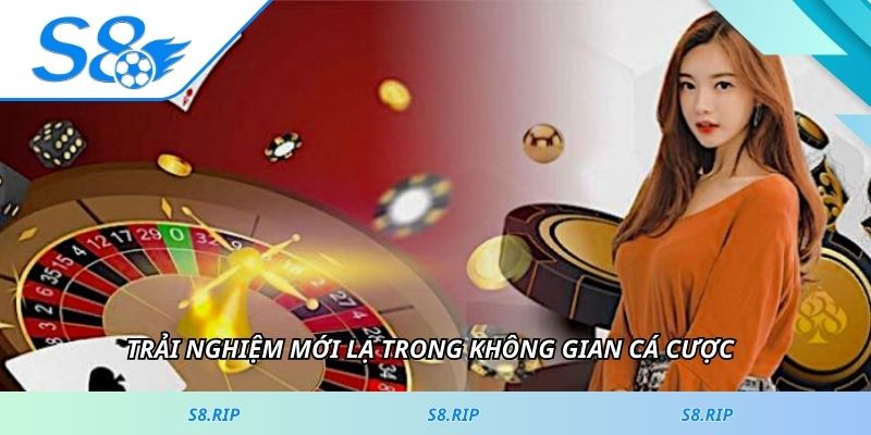 Trải nghiệm mới lạ trong không gian cá cược