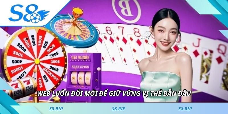 Web luôn đổi mới để giữ vững vị thế dẫn đầu